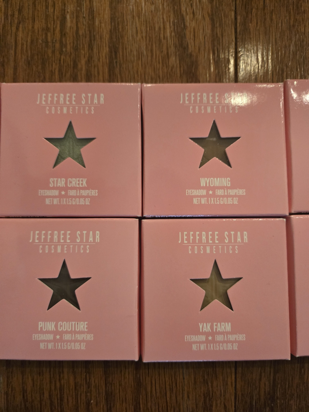 Set Of 10 Jeffree Star Eyeshadows - Assorted Shades - Picture 3 of 4